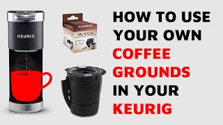 How to use Coffee Grounds in Keurig with My KCup Reusable Coffee Filter Unboxing and Review [upl. by Naid]