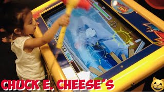 Chuck E Cheese  Hammer Fun Arcade Game [upl. by Odraboel229]