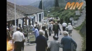 Symonds Yat Wye Valley Herefordshire 1969 old cine film 321 [upl. by Gorden312]