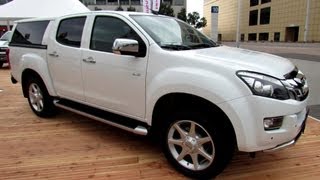 2014 Isuzu DMax Double Cab Premium  Exterior and Interior Walkaround  2013 Frankfurt Motor Show [upl. by Yrellam]