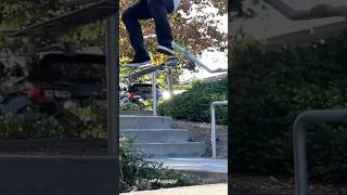 kickflip 3 stair [upl. by Eetsirk]