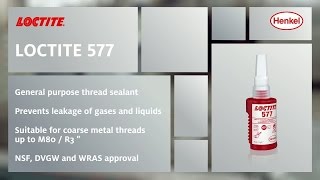 How to use LOCTITE 577  Thread Sealant [upl. by Animar]