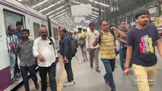 Churchgate Busiest Mumbais Western Railway Station [upl. by Armmat70]