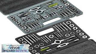 VEVOR Tap and Die Set 80Piece Metric and SAE Standard Bearing Steel Review [upl. by Assiled]