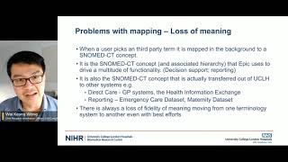 Transition to SNOMED CT as the interface terminology in a large EHR system  Leilei Zhu 202119 [upl. by Akinaj]