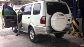 Isuzu Crosswind XUV 2002 Smoke Test [upl. by Merrie]