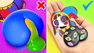 YUMMY DIY Candy Pomni  🍭🎪 ASMR Crazy Digital Circus And Cool Gadgets [upl. by Atiuqal]