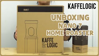 Whats in the Nano 7 Home Roaster box  KAFFELOGIC [upl. by Waddington]