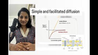 Simple and Facilitated Diffusion I Compare and contrast I Cell membrane transport mbbs physiology [upl. by Salazar879]