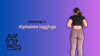 Clesning in alphalete leggings [upl. by Mortie659]