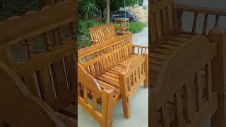 Teak wood polish work [upl. by Ordisi]