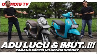 SIAPA LEBIH IMUT KOMPARASI DESAIN YAMAHA FAZZIO VS HONDA SCOOPY I Otomotif TV [upl. by Ymmas]