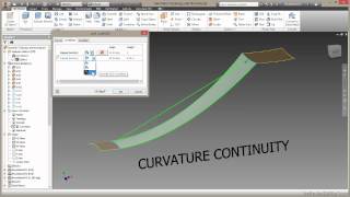 Autodesk Inventor  Surfacing Tutorial  Surfacing Geometry And Topology [upl. by Ines]