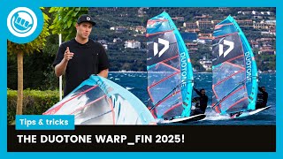 How to trim your 2025 Duotone Warp Fin by JORDY VONK [upl. by Madelin]