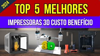 🖨️Top 5 Melhores Impressoras 3D com Bom Custo Benefício de 2024 [upl. by Elamaj]