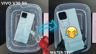 Vivo V30 5G Water Test iP54 💧💦  Lets See if Vivo V30 is Waterproof Or Not [upl. by Buehrer712]