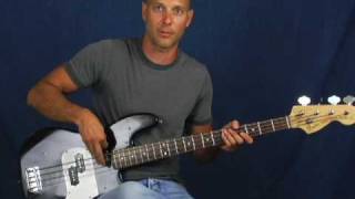 How to play bass guitar technique lesson on thumb position and tone Fender bass [upl. by Losiram457]