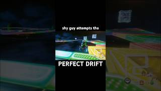 the perfect drift in mario kart mario mariokart mk8dx nintendo [upl. by Norahc]