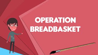 What is Operation Breadbasket Explain Operation Breadbasket Define Operation Breadbasket [upl. by Eidda]