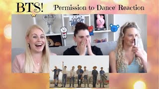 BTS Permission to Dance Reaction [upl. by Kimble]