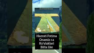 Hazrati Fotima Onamiz RA shortvideos viralvideos shorts video [upl. by Suirtimed]