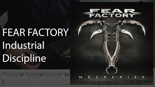 Fear Factory  Industrial Discipline Cover  TAB [upl. by Nowujalo]