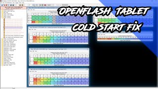 OpenFlash Tablet e85 Cold Start Fix [upl. by Eilitan]