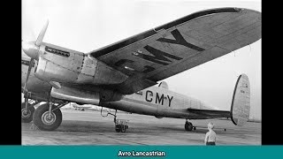 Avro Lancastrian [upl. by Gardel]