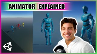 How to Animate Characters in Unity 3D  Animator Explained [upl. by Vardon]