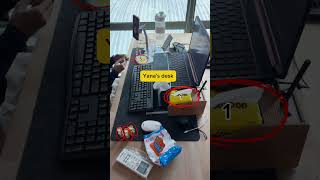 Whose Desk is the MessiestI Mean Has the Most Yellow Items  Lips Carpenter [upl. by Eineg928]