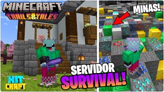 🔔 El mejor servidor SURVIVAL CUSTOM para Minecraft PE 120  Items custom amp dungeons ✅ [upl. by Bern]