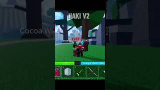 Haki v3 💀 roblox bloxfruts [upl. by Aicilav757]