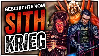 Die Geschichte des GROßEN SITH KRIEGS Teil 1 [upl. by Suivatal]