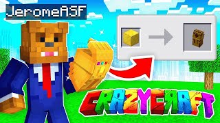 I Created My First OP ARMOR In Minecraft Crazy Craft [upl. by Stav]