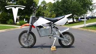 Tesla Dirt Bike Gets Upgrades  Razor MX650 to MX3000 Electric Pit Bike [upl. by Adalia]