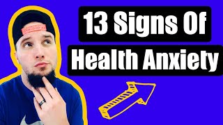 13 Signs You Have Health Anxiety  Are You a Hypochondriac [upl. by Scarito966]