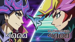 YuGiOh Vrains Yusaku vs Ai AMV [upl. by Suiddaht]