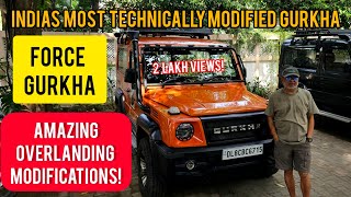 Amazing Technical Overlanding Gurkha Modifications by Owner 4x4 forcegurkha modified gurkha [upl. by Demha96]