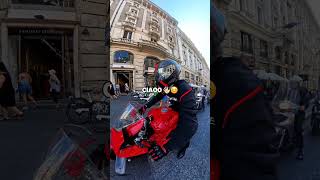 Non è questione di cavalli ma di sorrisi🔥viralvideoshortvideoshortsducatiyoutubeshortsbikers [upl. by Zicarelli504]