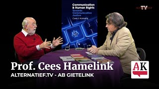 Medialeugens Mensenrechten Oekraïne en Palestina Ab Gietelink interviewt prof Cees Hamelink [upl. by Aluin]