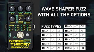 Subdecay Noise Theory  The Parallel Waveshaper fuzz [upl. by Asiruam]