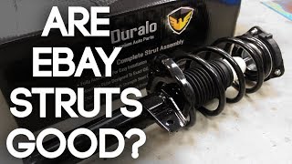 Review eBay  Amazon Struts  Duralo Suspension Review [upl. by Aynam239]