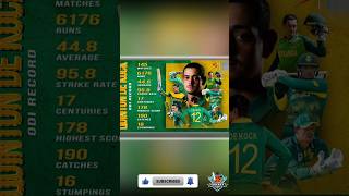 Quinton De Kock best wicketkeeper in cricket history youtubeshorts shorts viralvideo ytshorts [upl. by Karalynn]