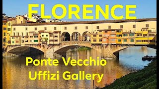 Florence Short walking tour Ponte Vecchio Uffizi Gallery Local reality observationsadvices [upl. by Etyak]