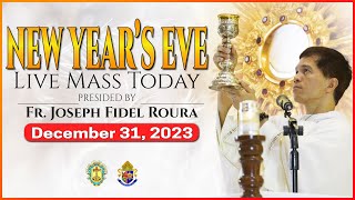 SUNDAY LIVE MASS TODAY DECEMBER 31 2023  FEAST OF THE HOLY FAMILY  Rev Fr Joseph Fidel Roura [upl. by Inahet]