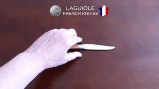 How to close a laguiole knife [upl. by Hentrich192]