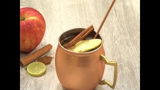 Delicious Apple Cider Moscow Mule [upl. by Laerol]