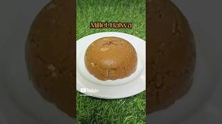 Millet Halwa 🔥🥣easycooking healthyfood viral dessert millet halwa nosugar [upl. by Munroe]