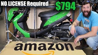 I BOUGHT the CHEAPEST street legal scooter on Amazon [upl. by Allicirp]