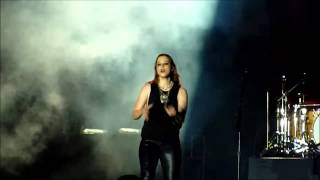 Halestorm  Dissident Aggressor Judas Priest cover at Awesome Biker Nights in Sioux City IA [upl. by Columbine]